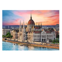 Budapeszt Parlament – Widok Na Węgry Puzzle 500 Elementów