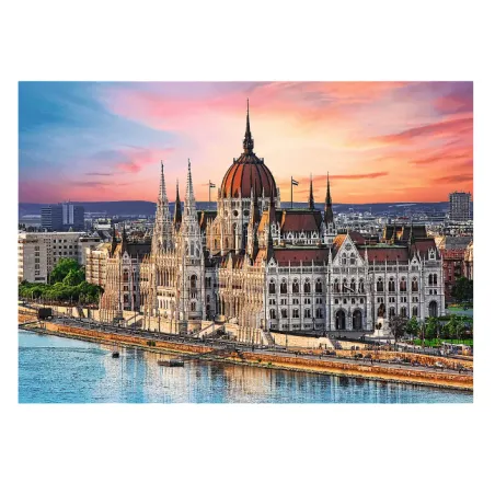 Budapeszt Parlament – Widok Na Węgry Puzzle 500 Elementów