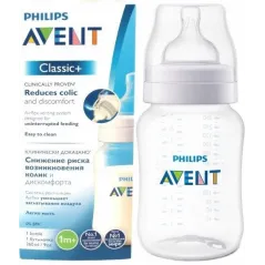 Philips Avent Butelka Classic+ 260Ml Antykolkowa 1M+