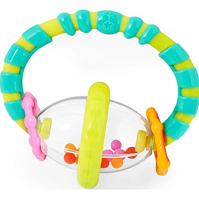 GRYZAK DLA NIEMOWLĄT BRIGHT STARTS GRAB & SPIN 3M+