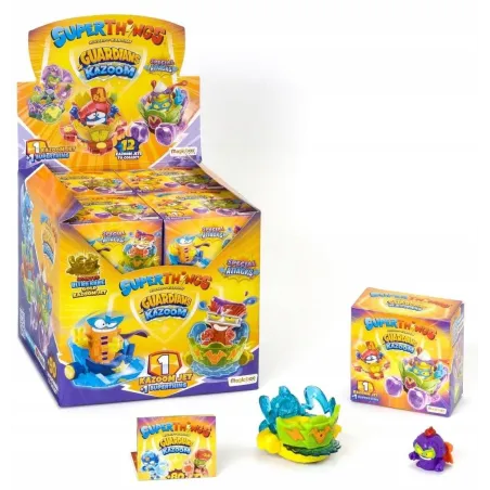 SUPER THINGS 4 KAZOOM JET POJAZD Z FIGURKĄ GUARDIANS OF KAZOOM