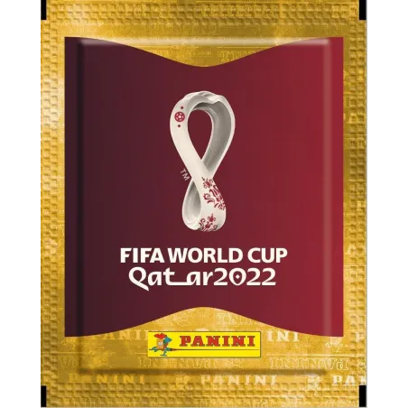 FIFA WORLD CUP QATAR 2022 SASZETKA 5 NAKLEJEK PANINI