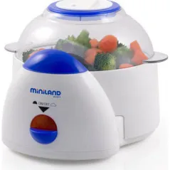 WIELOFUNKCYJNY STERYLIZATOR I PODGRZEWACZ DO BUTELEK PAROWAR 3W1 MINILAND SUPER 3 DECO