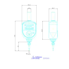 Czujnik Cyfrowy 3D Garant Z Trzpieniem ⌀4 Mm Ip67
