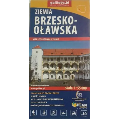Ziemia Brzesko-Oławska. Mapa Aktualizowana W Terenie