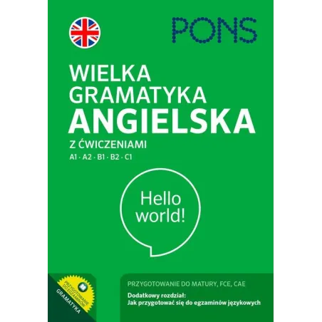 Wielka gramatyka angielska z ćwiczeniami Poziom A1C1 wyd.3 PONS