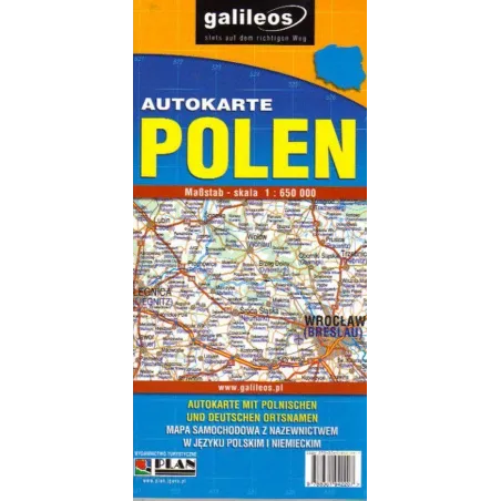 Polen Autokarte Polen Autokarte