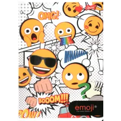 Zeszyt W Kratkę 16 Kartek A5 Emoji