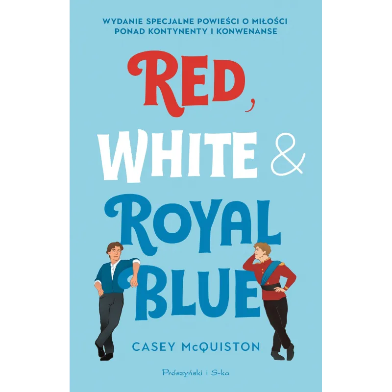 Red White  Royal Blue wyd. 2023 Casey McQuiston