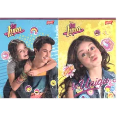 ZESZYT W TRZY LINIĘ A5 16 KARTEK DISNEY SOY LUNA - Unipap