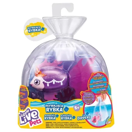 LITTLE LIVE PETS PŁYWAJĄCA RYBKA INTERAKTYWNA DO WANNY 5+