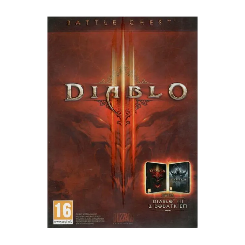DIABLO 3 BATTLE CHEST PC DVDROM PL - Blizzard Entertainment