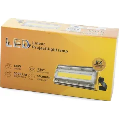 HALOGEN LED LINIOWY 50W COB NAŚWIETLACZ 5000 LM
