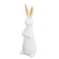 Figurka Ceramiczna Zając Ze Złotymi Uszami Altom Design 24,5 Cm