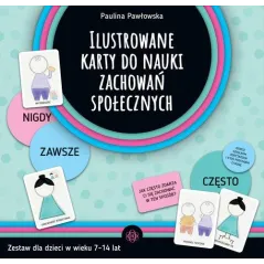 ILUSTROWANE KARTY DO NAUKI ZACHOWAŃ SPOŁECZNYCH