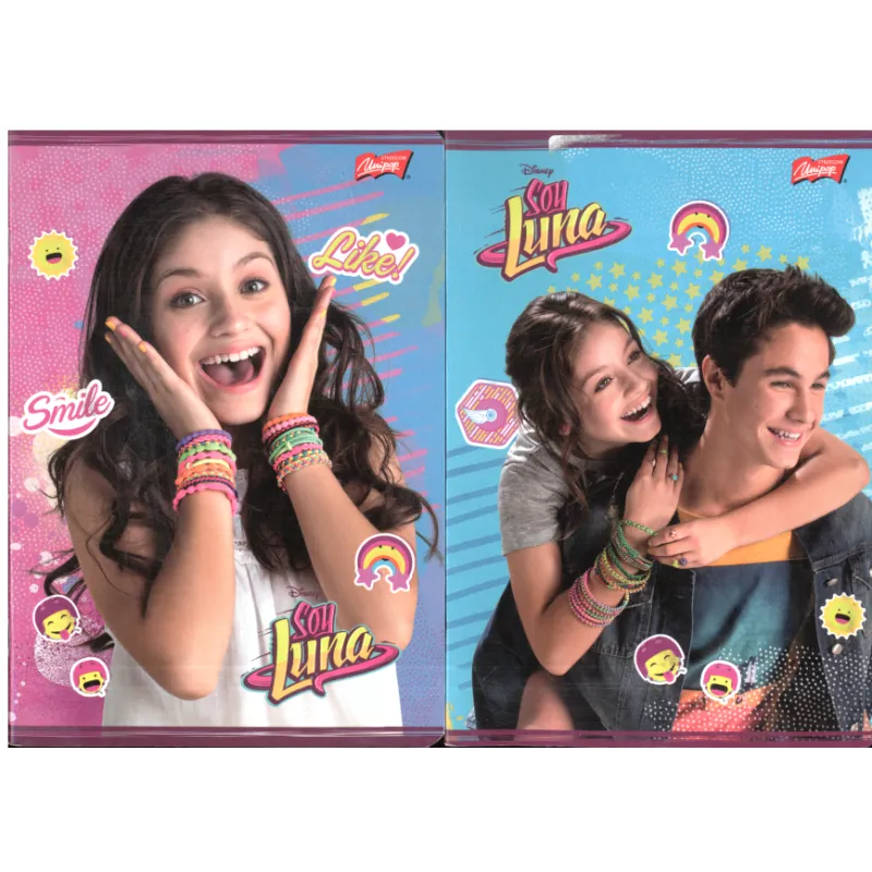 ZESZYT W LINIE A5 32 KARTKI Z MARGINESEM DISNEY SOY LUNA - St. Majewski