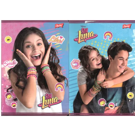 ZESZYT W LINIE A5 32 KARTKI Z MARGINESEM DISNEY SOY LUNA - St. Majewski