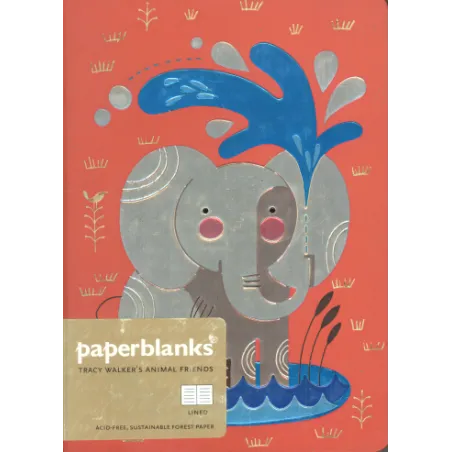 NOTES W LINIĘ B6 BABY ELEPHANT MIDI - Paperblanks