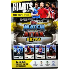 MEGA PUSZKA MATCH ATTAX EXTRA 2025 – 48 KART + LIMITOWANE