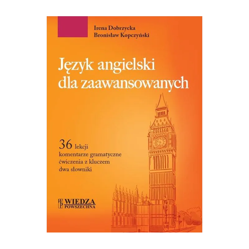 JEZYK ANGIELSKI DLA ZAAWANSOWANYCH
