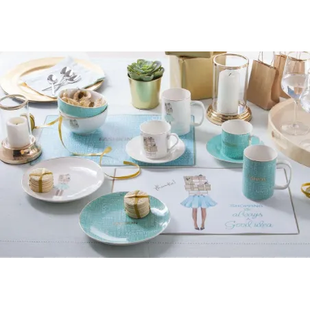 ZESTAW PORCELANY 6/18 ELEMENTÓW FASHION