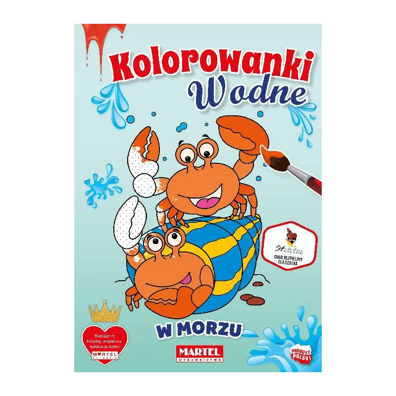 KOLOROWANKA WODNA W MORZU