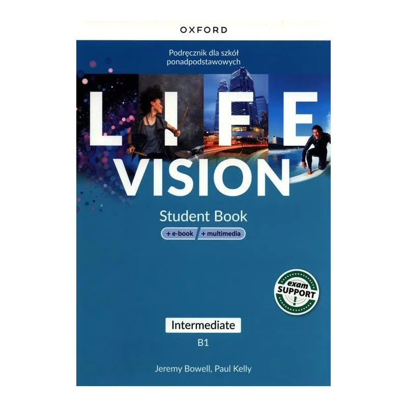 LIFE VISION INTERMEDIATE PODRĘCZNIK + E-BOOK + MULTIMEDIA