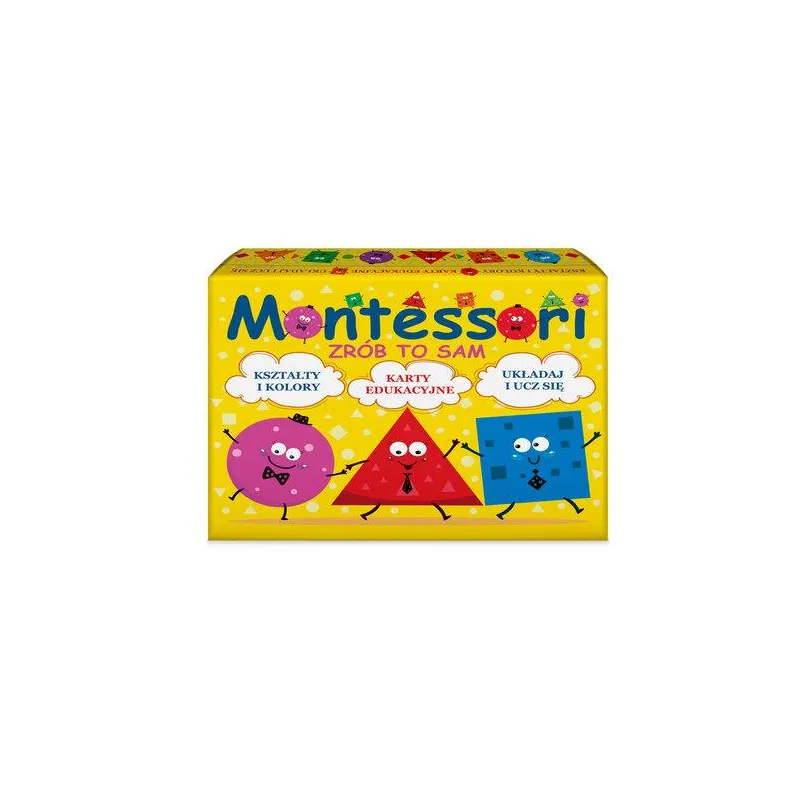 MONTESSORI UCZ SIĘ SAM KARTY EDUKACYJNE
