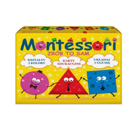 MONTESSORI UCZ SIĘ SAM KARTY EDUKACYJNE