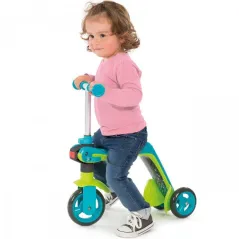 HULAJNOGA TRÓJKOŁOWA JEŹDZIK 2W1 NIEBIESKA SMOBY SWITCH 18M+ - Smoby