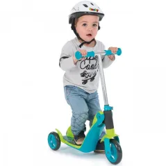 HULAJNOGA TRÓJKOŁOWA JEŹDZIK 2W1 NIEBIESKA SMOBY SWITCH 18M+