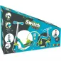 Hulajnoga Trójkołowa Jeździk 2W1 Niebieska Smoby Switch 18M+