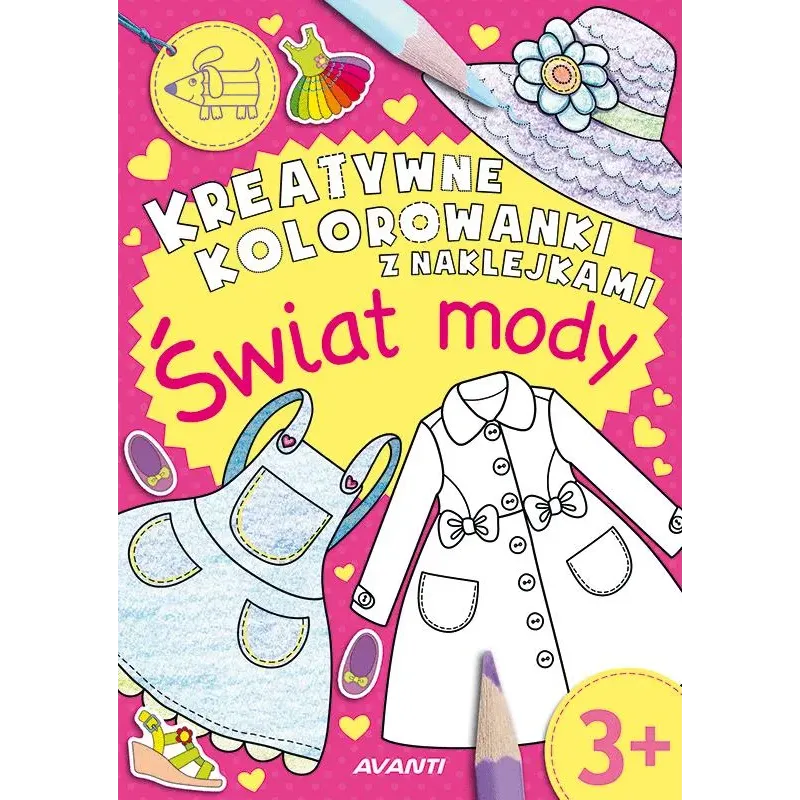 ŚWIAT MODY. KREATYWNE KOLOROWANKI