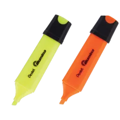 ZAKREŚLACZ ŻÓŁTY + POMARAŃCZOWY 0,5 MM PENTEL - Pentel