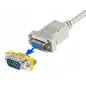 Adapter Łącznik D-Sub Db9 Męski-Wtyk Męski Rs232