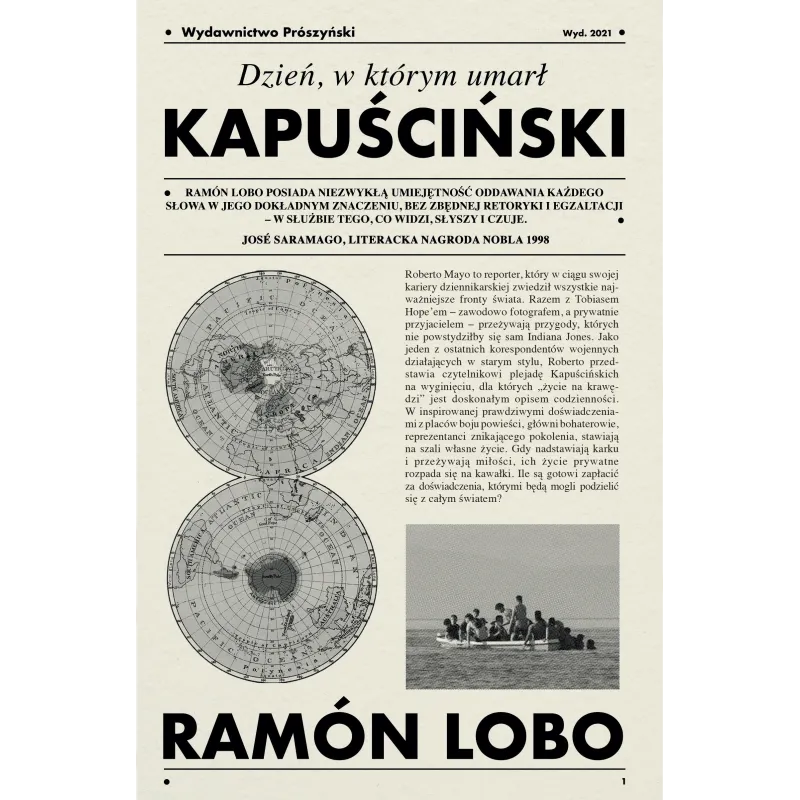 Dzień w którym umarł Kapuściński Ramón Lobo