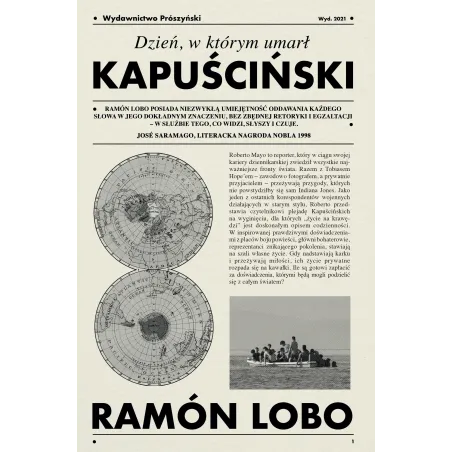 Dzień w którym umarł Kapuściński Ramón Lobo
