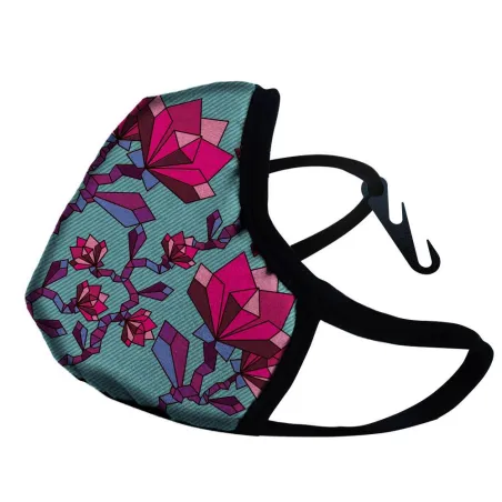 MASKA ANTYSMOGOWA N99 DRAGON CASUAL SE FLORAL PINK ROZMIAR S