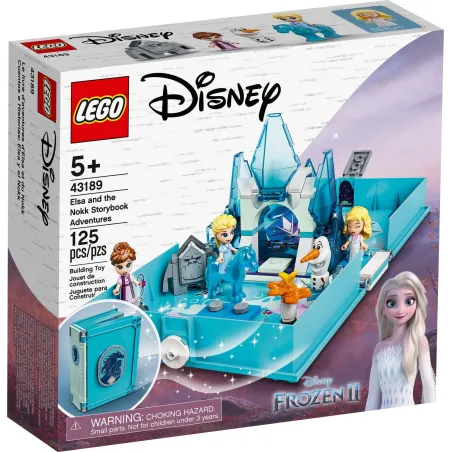KSIĄŻKA Z PRYGODAMI ELZY I NOKKA LEGO DISNEY 43189 - Lego