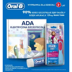 KRAINA LODU SZCZOTECZKA ELEKTRYCZNA ORAL-B + PASTA + KSIĄŻKA 3+ - Procter & Gamble