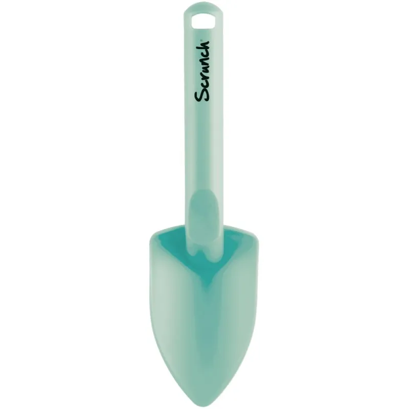 ŁOPATKA DO PIASKU SCRUNCH - MIĘTOWA 21 CM