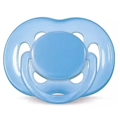 SMOCZEK ORTODONTYCZNY PHILIPS AVENT SENSITIVE 6–18M SCF178/14  NIEBIESKI