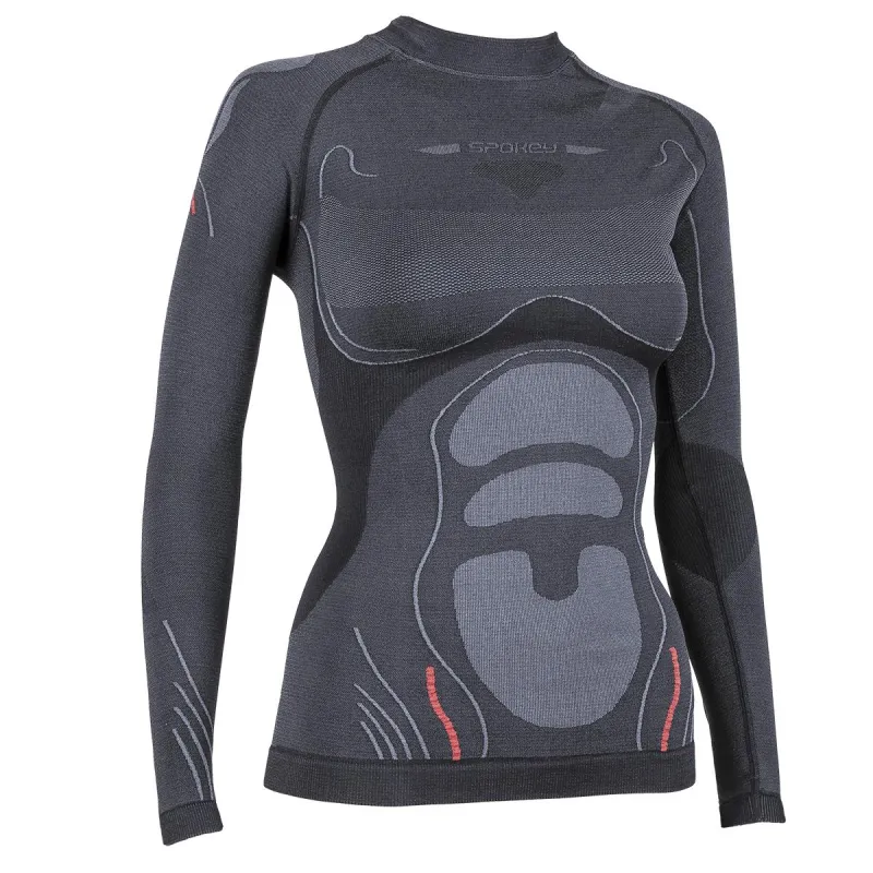 BLUZA TERMICZNA DAMSKA Z DŁUGIM RĘKAWEM ROZMIAR S SPOKEY SEAMLESS