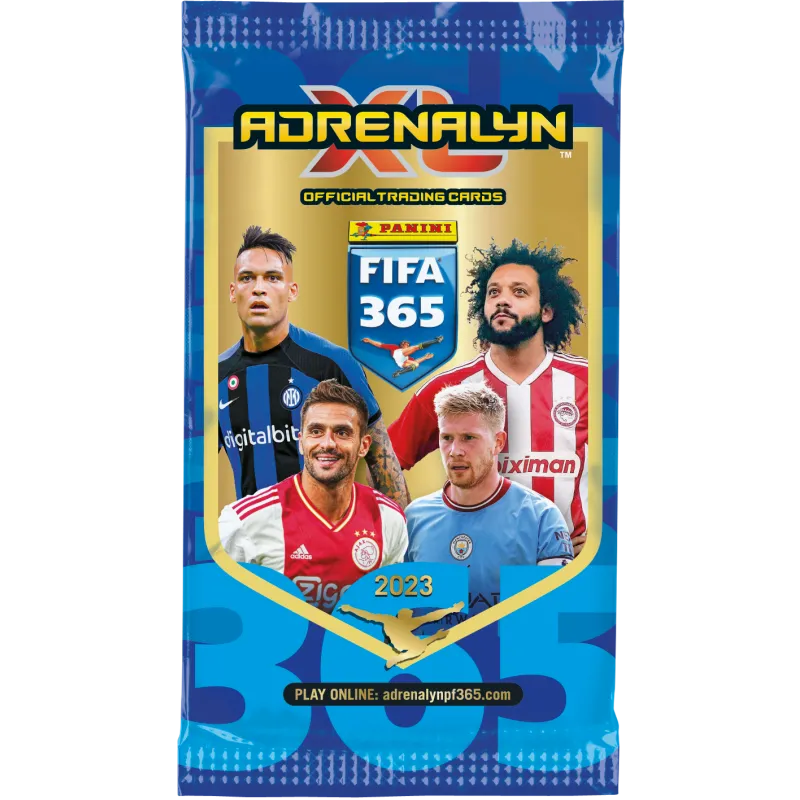 KARTY PANINI FIFA 365 ADRENALYN XL 2023 SASZETKA KOLEKCJONERSKA