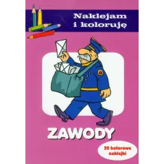 ZAWODY. NAKLEJAM I KOLORUJĘ