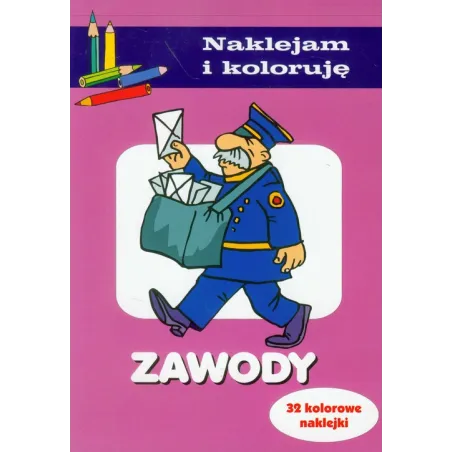 ZAWODY. NAKLEJAM I KOLORUJĘ