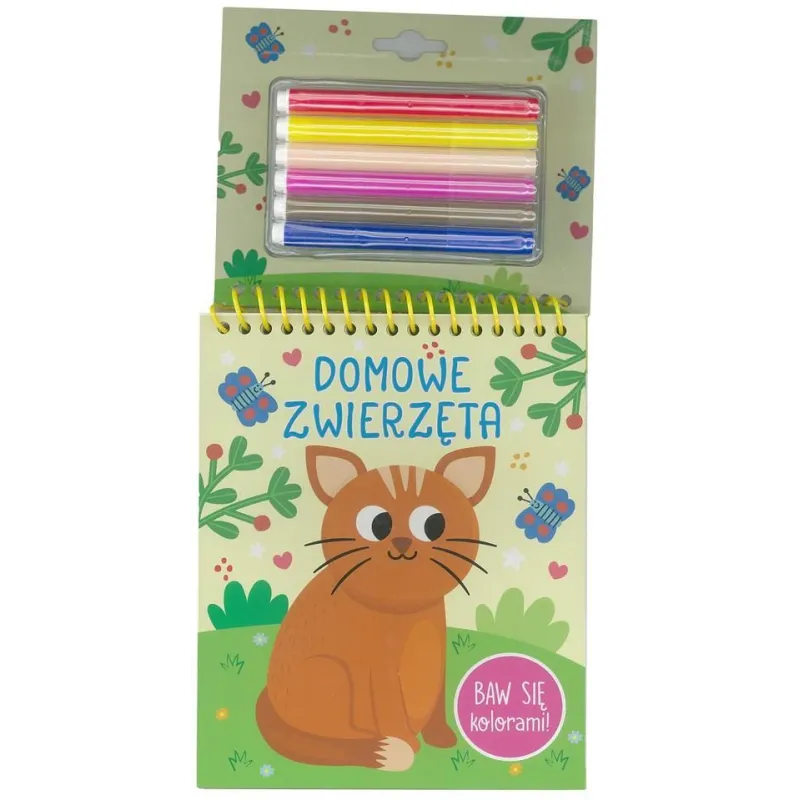 DOMOWE ZWIERZĘTA. BAW SIĘ KOLORAMI! II GATUNEK