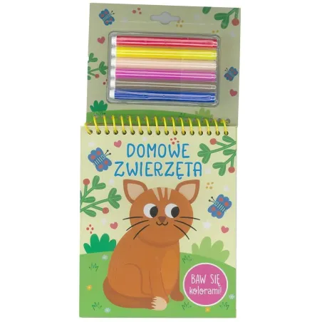 DOMOWE ZWIERZĘTA. BAW SIĘ KOLORAMI! II GATUNEK