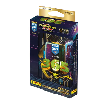 PANINI ADRENALYN XL FIFA 365 2025 MINI PUSZKA + KARTY LIMITED