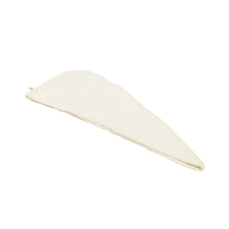 RĘCZNIK NA GŁOWĘ TURBAN KĄPIELOWY MATEX FROTTE ECRU 100% BAWEŁNA